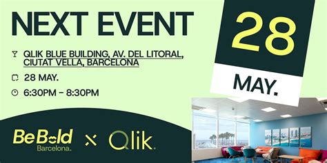 BeBold X Qlik - Inspirational speakers and networking, Qlik, Barcelona ...