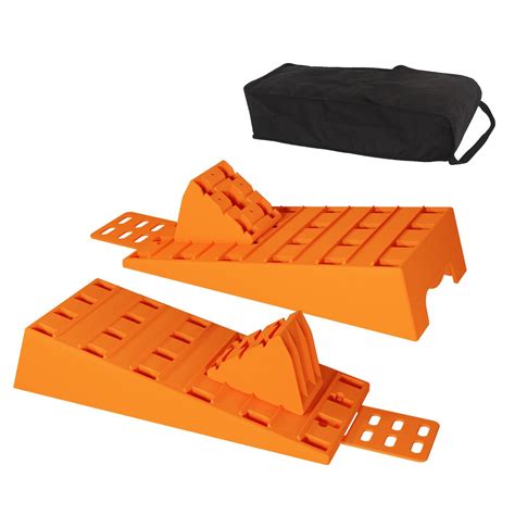RV Leveling Ramps Camper Leveler Blocks for Stabilizing Uneven Ground ...