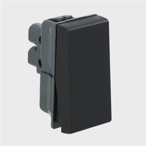 Legrand Myrius Switch 6A 1 way 1 module 230V Black | mykit | Buy online ...