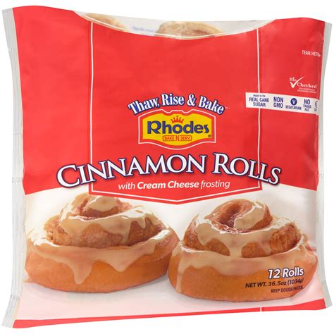 Rhodes Bake N Serv Cinnamon Rolls with Frosting - Walmart.com