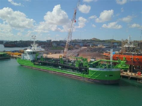 Royal IHC Delivers TSHD River Thames To DEME - VesselFinder