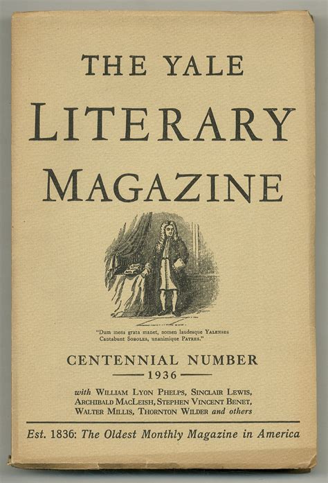 Yale Literary Magazine Centennial Number 1936
