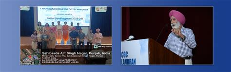 Department of Biotechnology, CCT, CGC Landran Hosts Inspiring Induction ...
