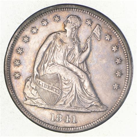 1841 Seated Liberty Silver Dollar | Property Room