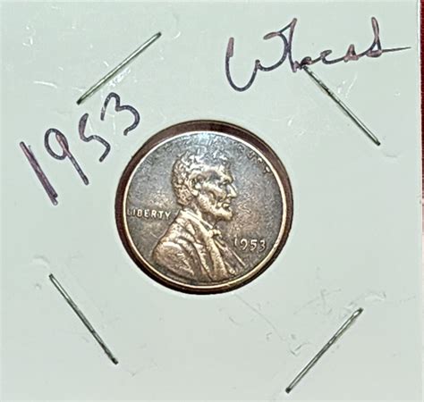 U S Currency 1953 Lincoln Wheat One Cent Piece #5981 | Auctionninja.com