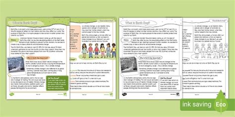 Earth Day History Facts Fact File | Grades K-3 | Twinkl