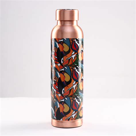 UMAI Copper Water Bottle 950ml | Designer Leakproof Eco-Friendly Immun ...