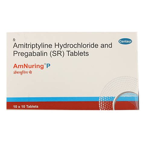 Amnuring P 75 mg Tablet | Uses, Side Effects, Price | Apollo Pharmacy