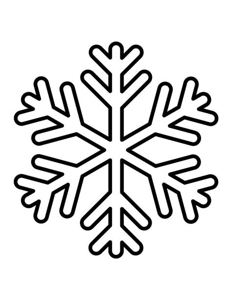 Image result for Basic Snowflake Shape