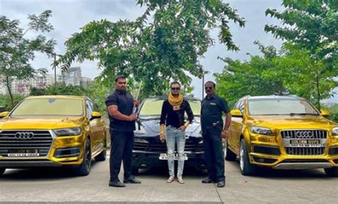 From Mercedes To Audi, Collection Of Sunny Waghchure AKA 'Golden Man's ...
