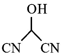 Bond line formula of HOCH ( CN ) 2 is: | TestHub | TestHub
