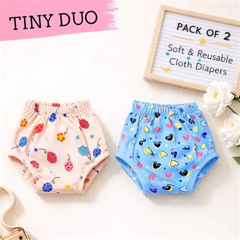 Rash-free, washable padded underwear for your baby’s comfort