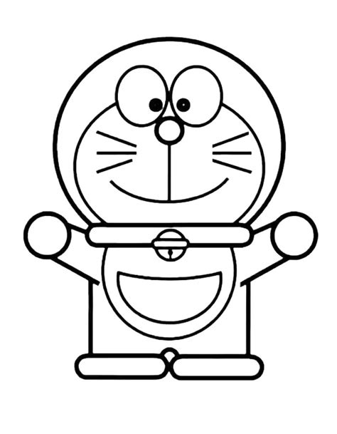 Doraemon coloring pages (Free Printable PDF)