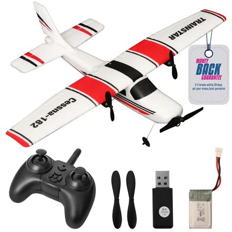 Toptoys Cessna 182 Remote Control Airplane Indoor Outdoor Flying ...
