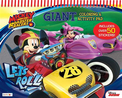 Buy Bendon Disney Mickey Mouse and The Roadster Racers Giant Spiral ...