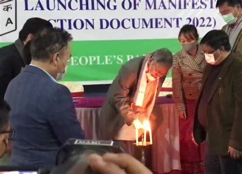 Manipur Assembly Election 2022: NPP President Conrad Sangma Releases ...