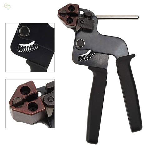 IU Cable Tie Tool, 65 Manganese Steel Stainless Steel Fastening Cable ...
