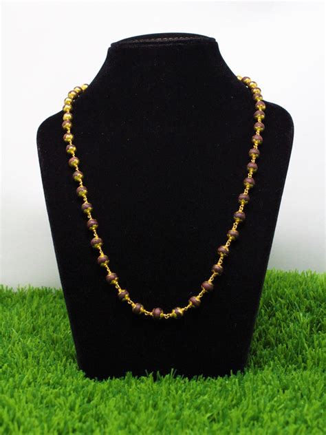 Best BEADED CHAINS Jewellery Collections in Kerala - Chungath Jewellery ...