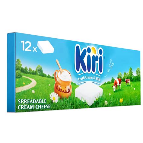 Kiri Cream Cheese, 12 Portion, 216g - Pack of 1 : Amazon.in: Grocery ...