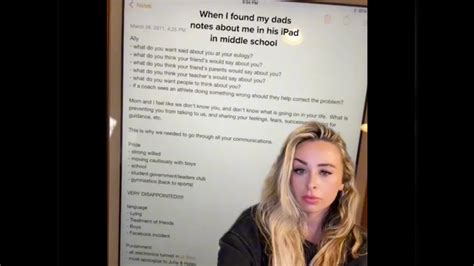 Woman finds notes her dad made about her behaviour as a teen, netizens ...