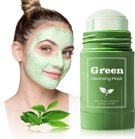 Amazon.com : Green Tea Mask Stick for Face, Blackhead Remover with ...