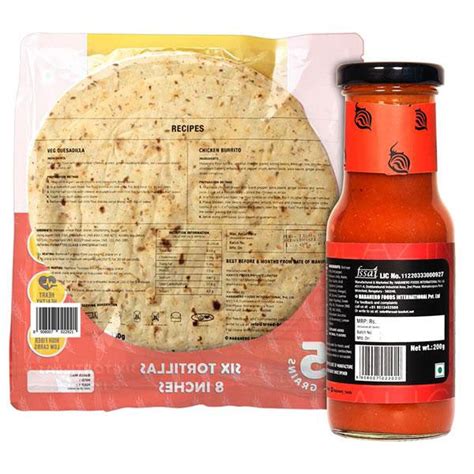 Multigrain Tortilla Wraps Pack of 1 + Peri Peri Sauce – Habanero Foods