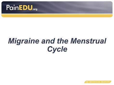 Menstrual migraine tool | PPT