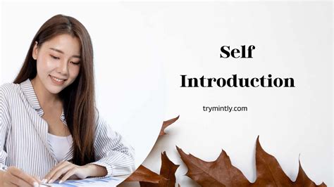 My Self Introduction Example 的图像结果