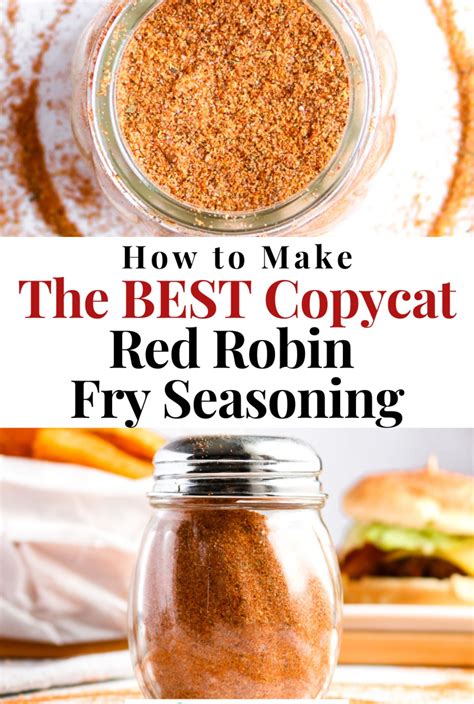 Red robin seasoning salt recipe – Artofit