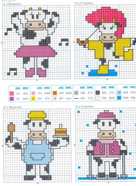 70 Vaquinhas em ponto cruz - PONTO CRUZ - LINDOS GRÁFICOS | Cross ...