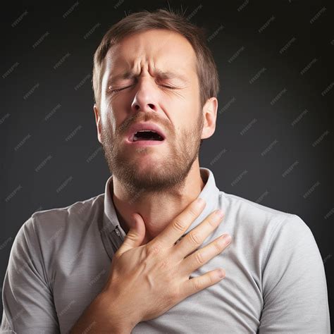 Premium AI Image | breathing problems chest pain coughing diarrhea ...