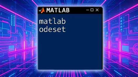 Image result for Solving Ode MATLAB