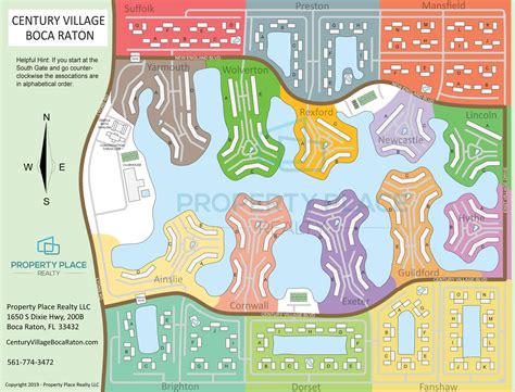 Century Village Boca Raton | Map