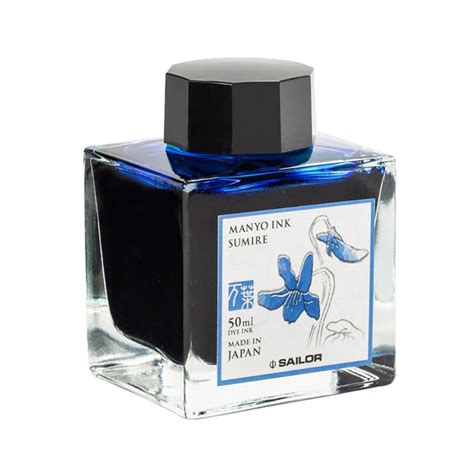 Buy Sailor Manyo Sumire Blue Ink | Sailor Inks Online | Makoba