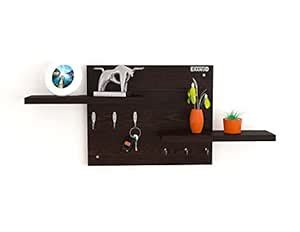 ERAWUD MATEX Wall Mounted Wooden Key Holder for Home Stylish Key Hanger ...