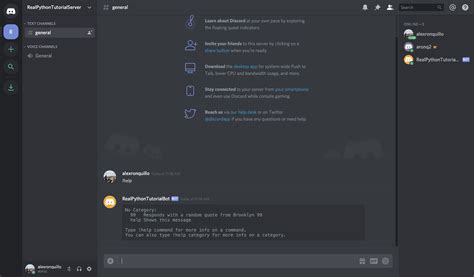 Image result for Discord Bot Python
