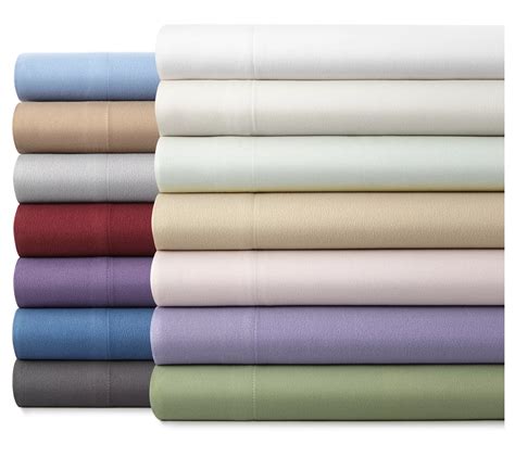 Shavel Full Micro Flannel Solid Deep-Pocket Sheet Set - QVC.com