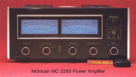 McIntosh MC2255 Power Amplifier Review price specs - Hi-Fi Classic
