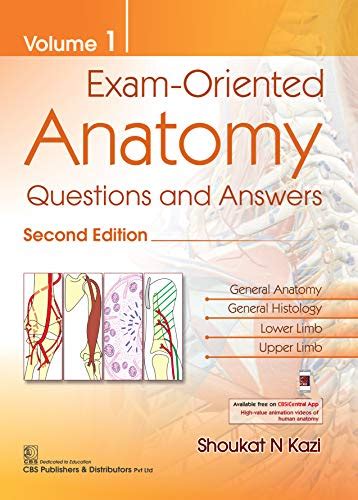 Exam-Oriented Anatomy: Questions and Answers, Vol 1 eBook : Kazi, S.N ...
