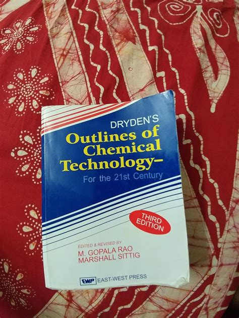 Drydens - outlines of chemical technology : Amazon.in: Books