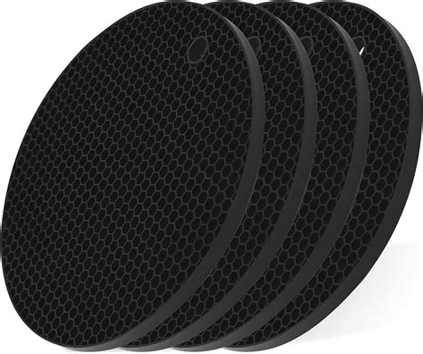 FS COOL Silicone Trivet mat, Multi-Purpose Heat mat, Non-Slip ...