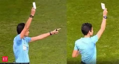 White card in football: All you need to know - The Economic Times