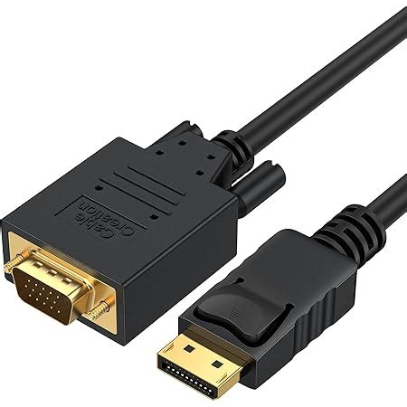 FENTICO DisplayPort (DP) to VGA Adapter, Gold-Plated Display Port to ...