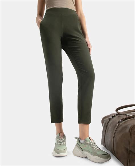Buy Environment Friendly Recycled Microfiber All Day Pants with ...