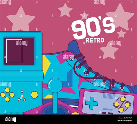 90s retro cartoons Stock Vector Image & Art - Alamy