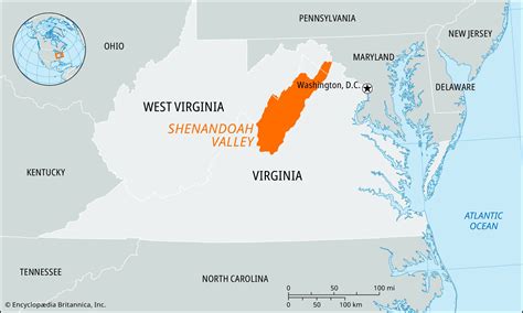 Shenandoah River Map