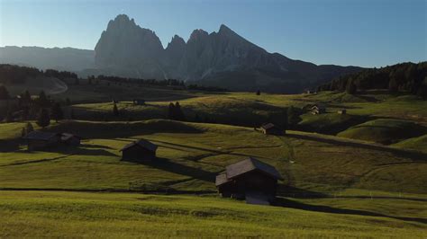 Seiser Alm Alpe di Siusi valley at Summer in Italian Dolomites, South ...