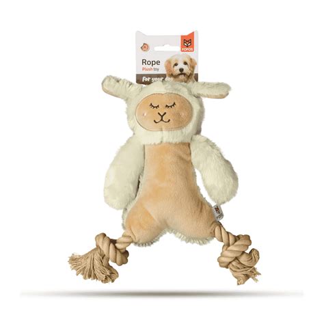 Fofos Ropeleg Plush Sheep Dog Toy – Wagr Petcare