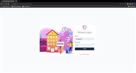 Hostel Management Dashboard Using Bootstrap 的图像结果