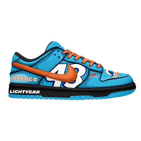 Dinoco X Cars – KKix Custom Sneakers